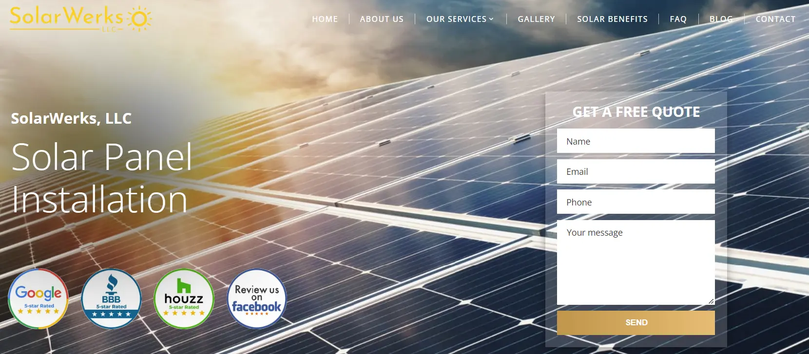 SolarWerks solar panel company