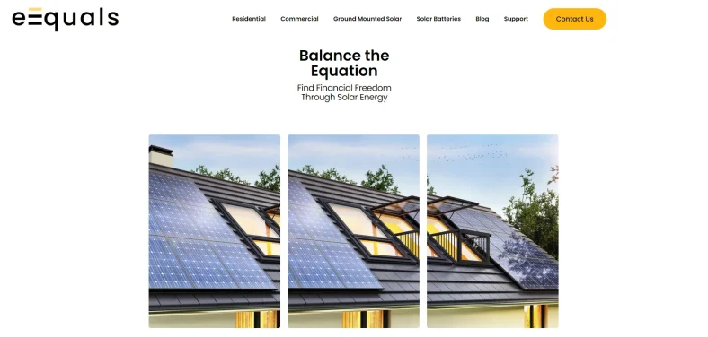 eEquals homepage
