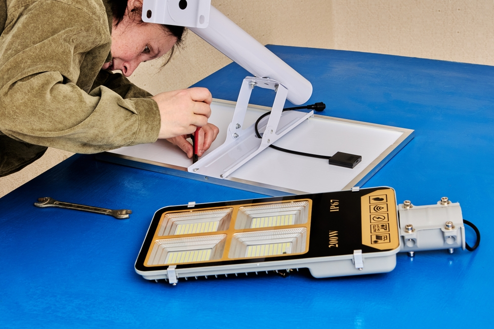 Solar Street Light Installation Step Circuit Diagram