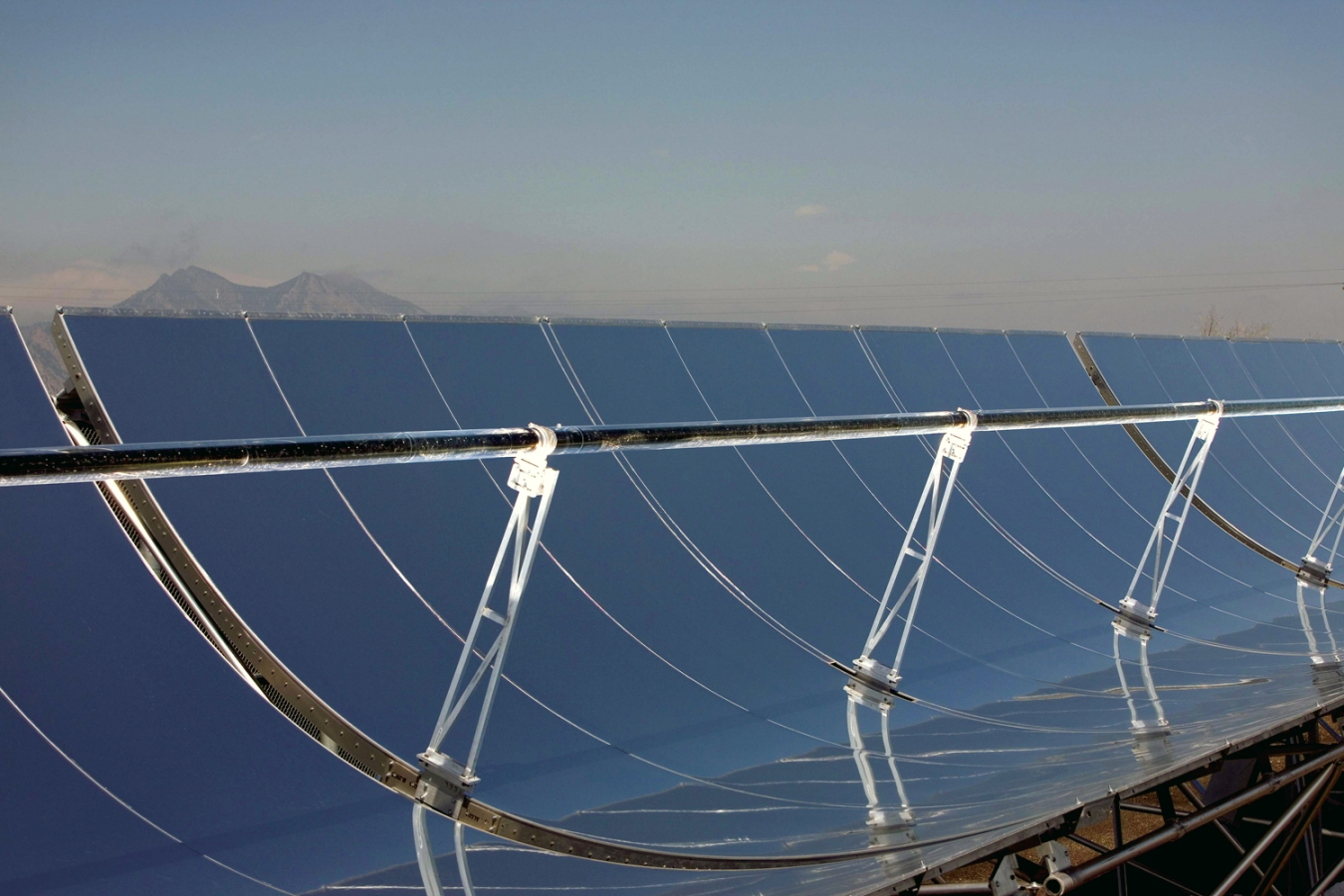 Parabolic trough CSP system