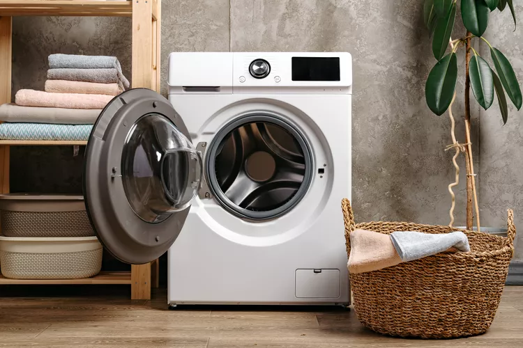 A front-loading washing machine